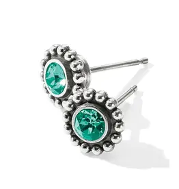 Earring Mini Post Emerald