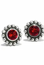 Earring Mini Post Ruby