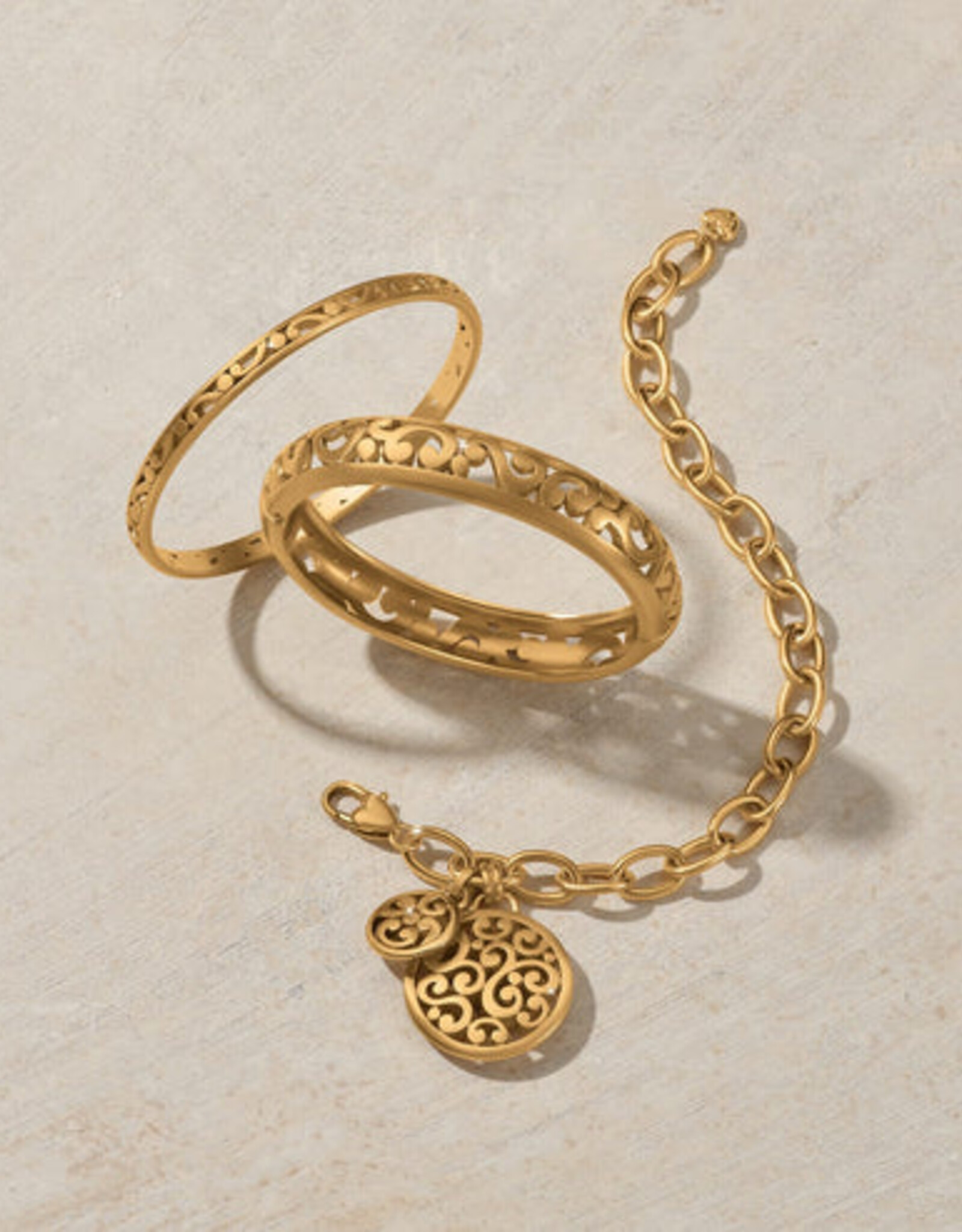 CONTEMPO GOLD SLIM BANGLE