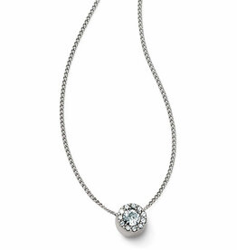 Necklace Illumina Mini Solitare Silver