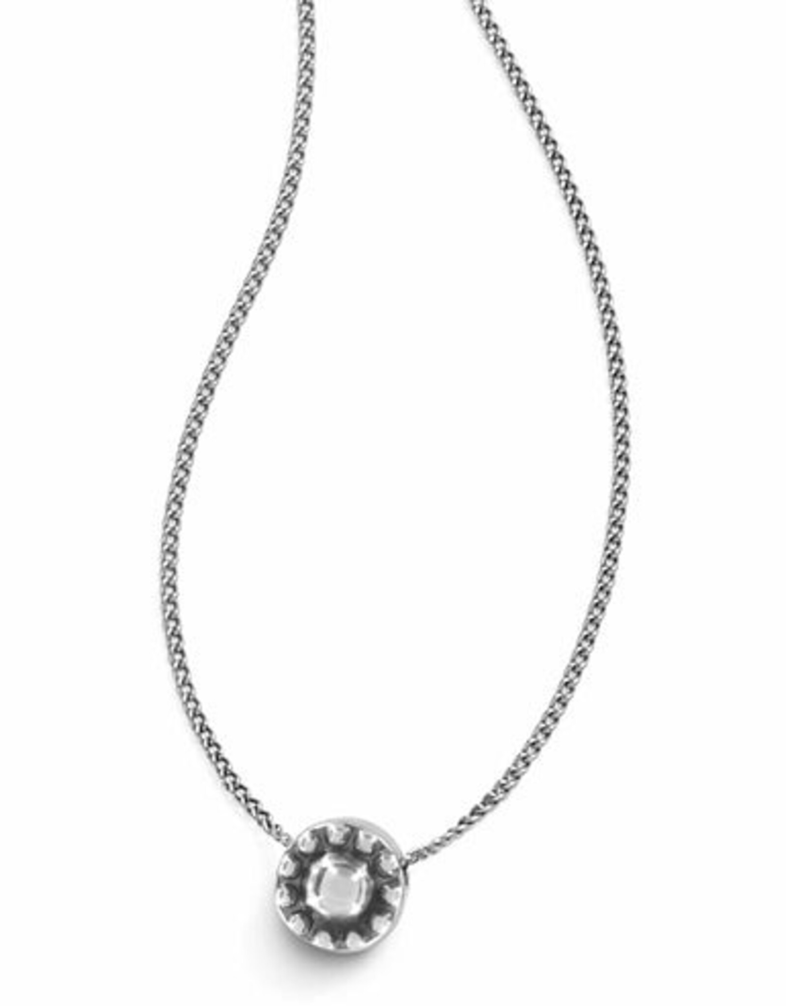 Necklace Illumina Mini Solitare Silver