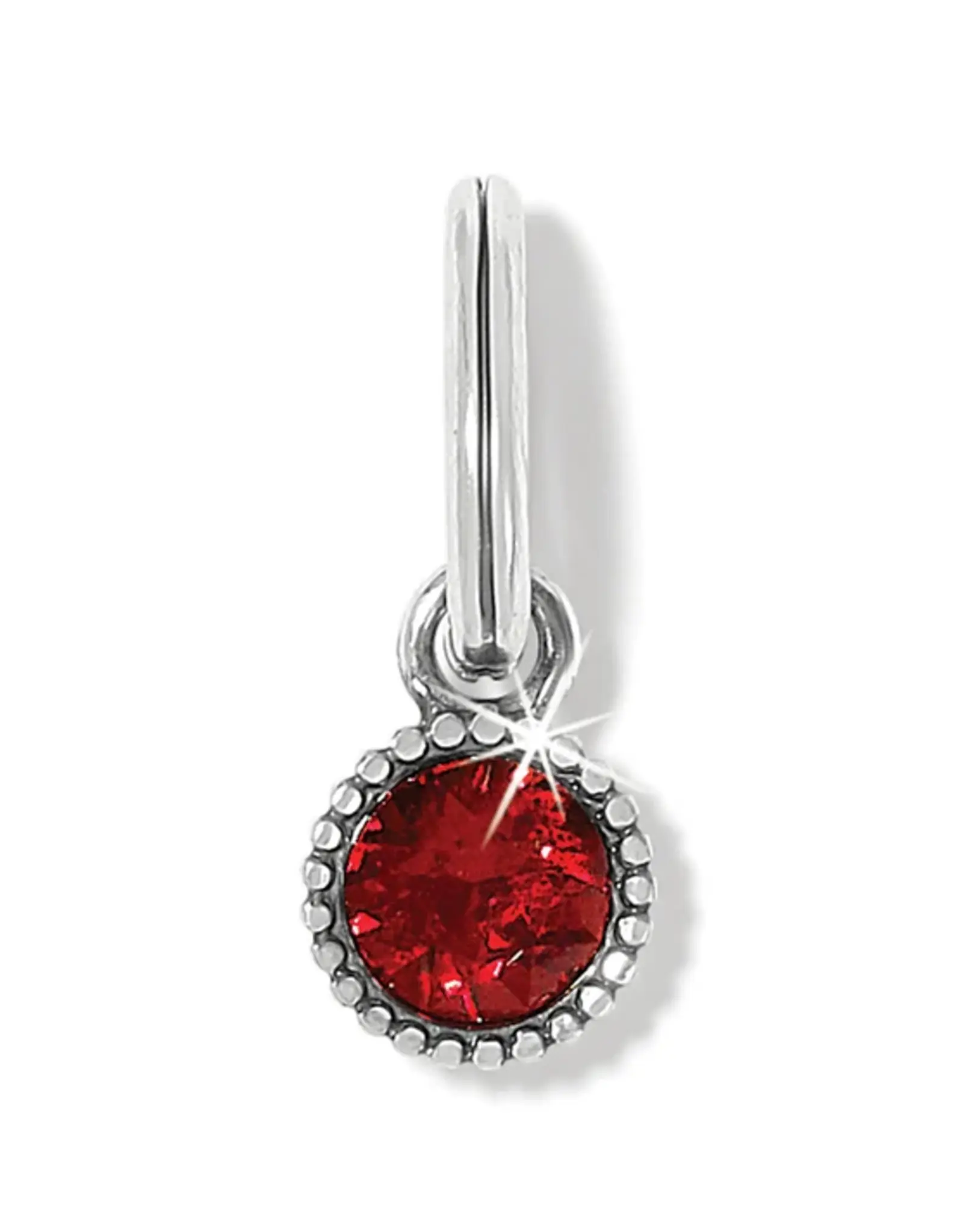 Glitz Birthstone Amulet Silver-Siam OS