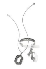 FERRARA SIENA SIL LRG HOOP