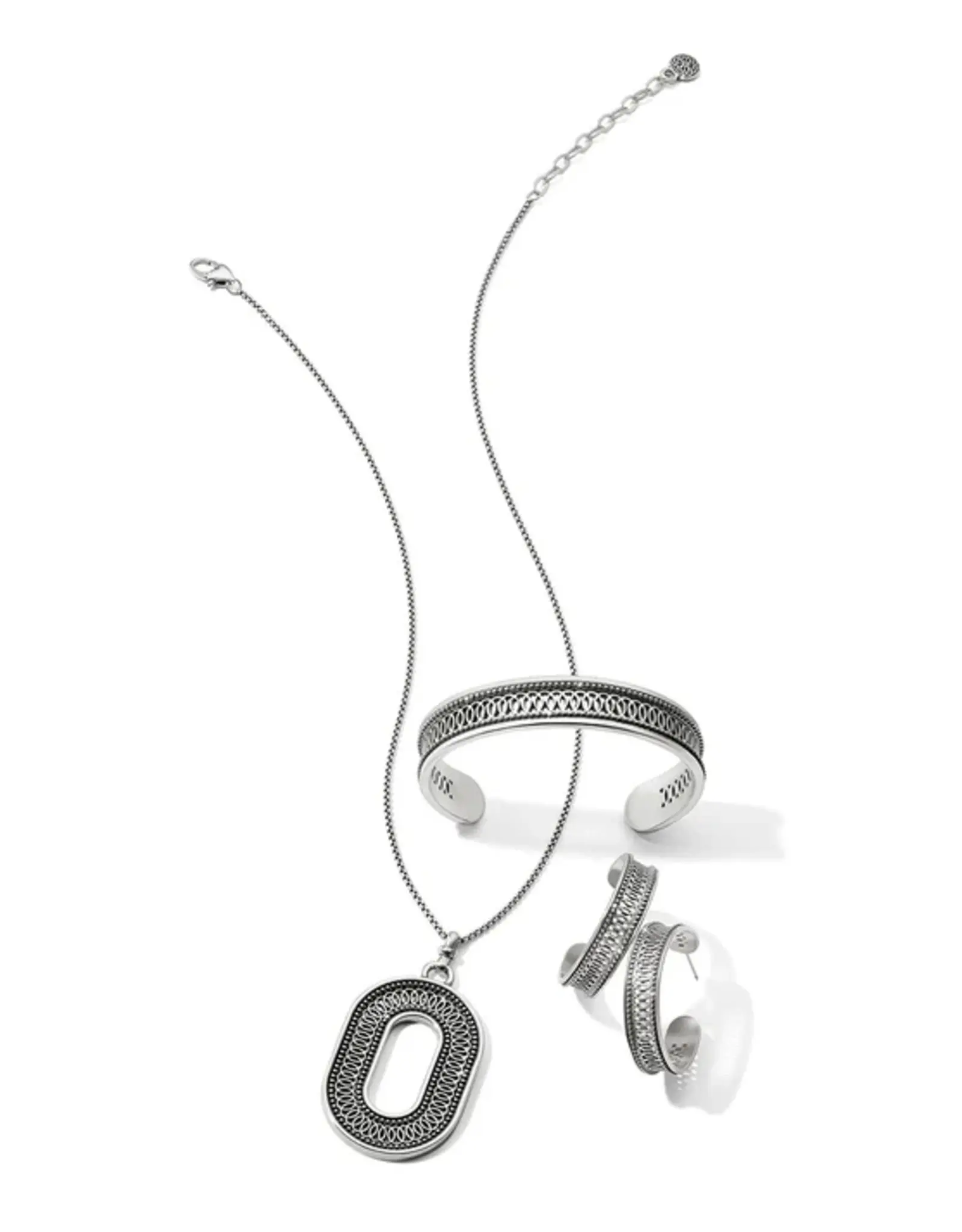 FERRARA SIENA SIL LRG HOOP