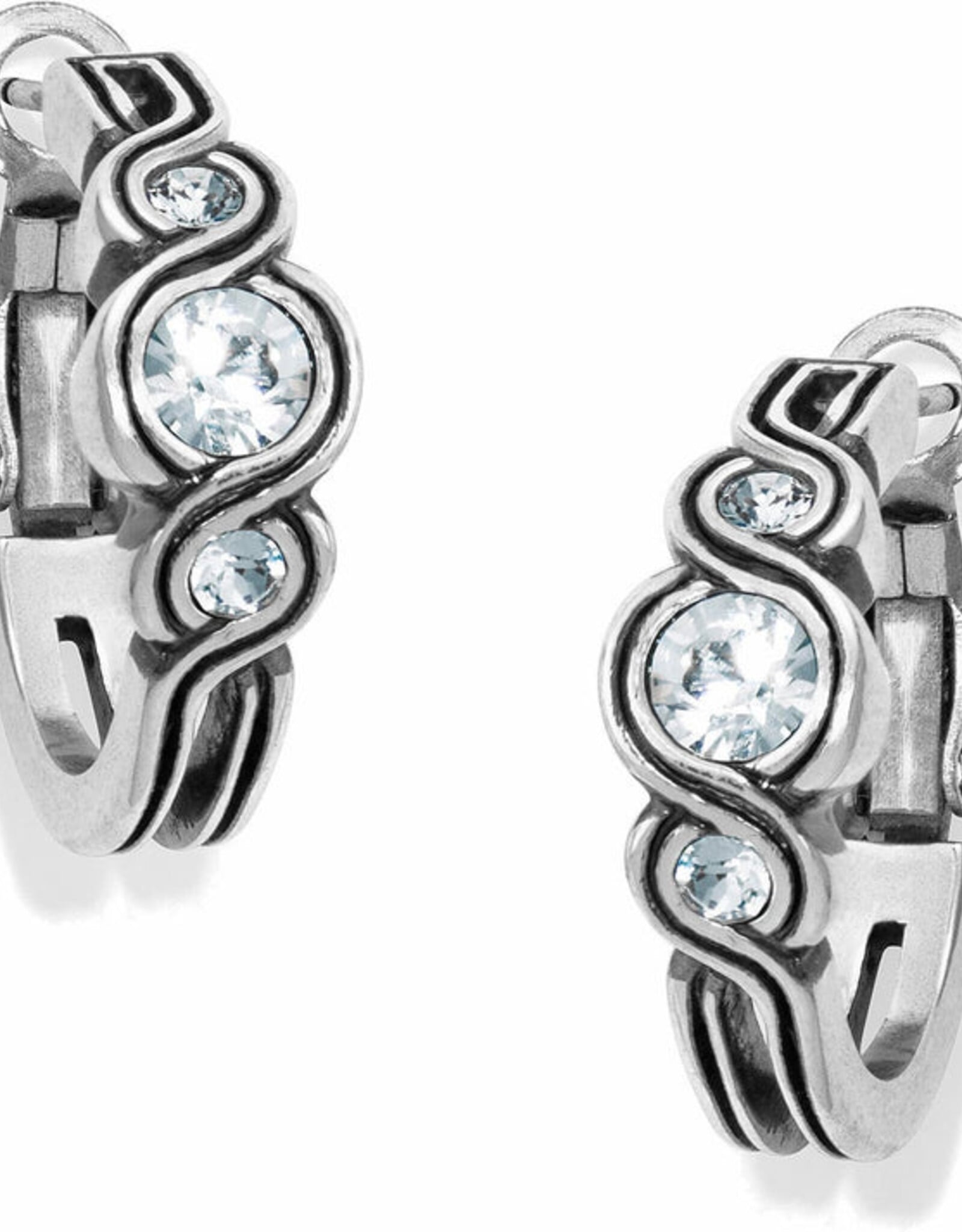 Earring Hoop Infinity Sparkle