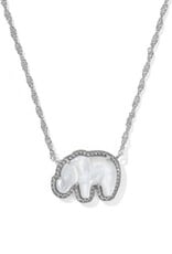 ELEPHANT SHORT PENDANT NECKLACE