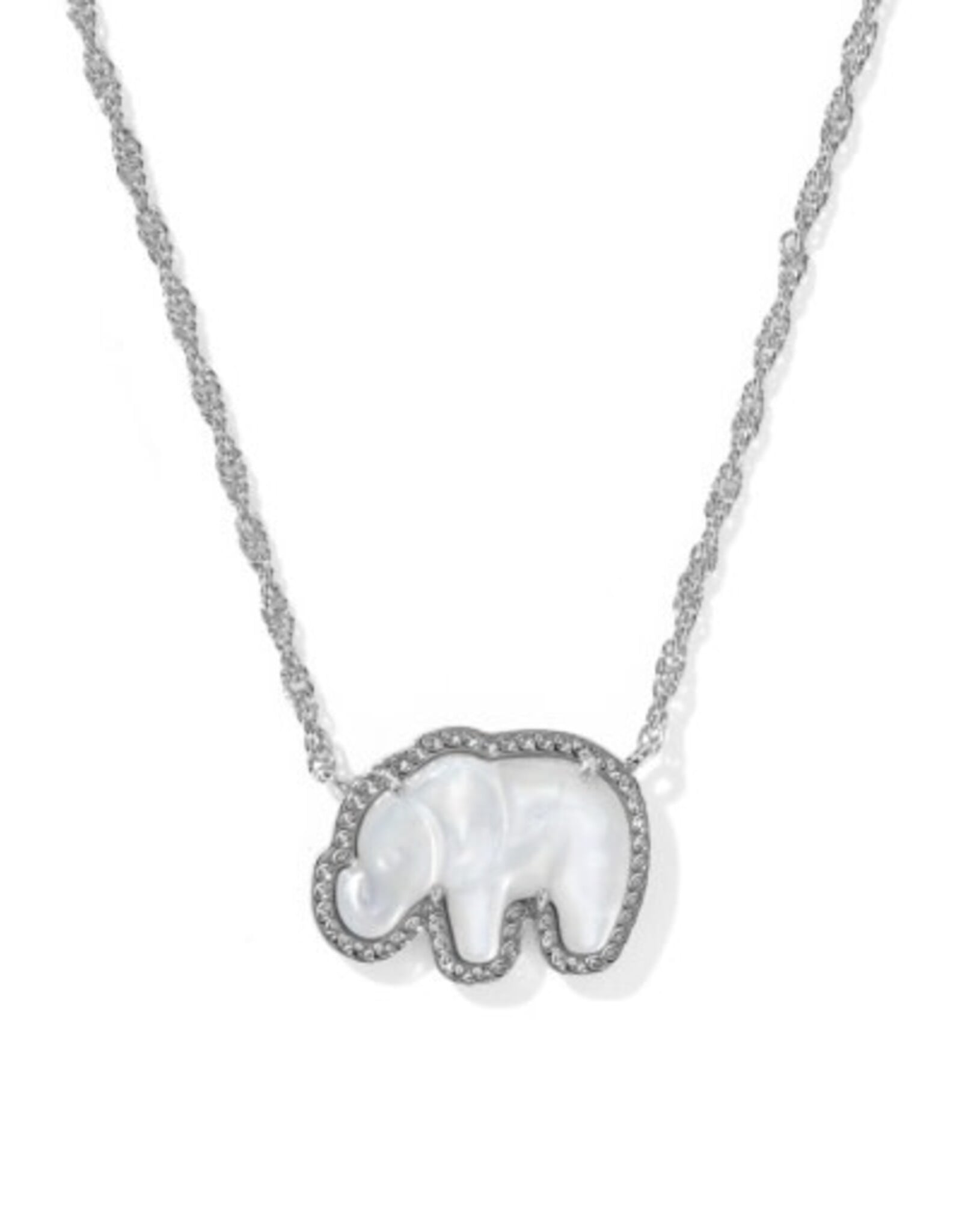ELEPHANT SHORT PENDANT NECKLACE