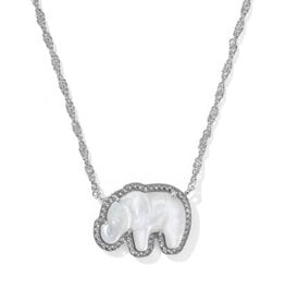 ELEPHANT SHORT PENDANT NECKLACE