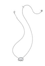 ELEPHANT SHORT PENDANT NECKLACE
