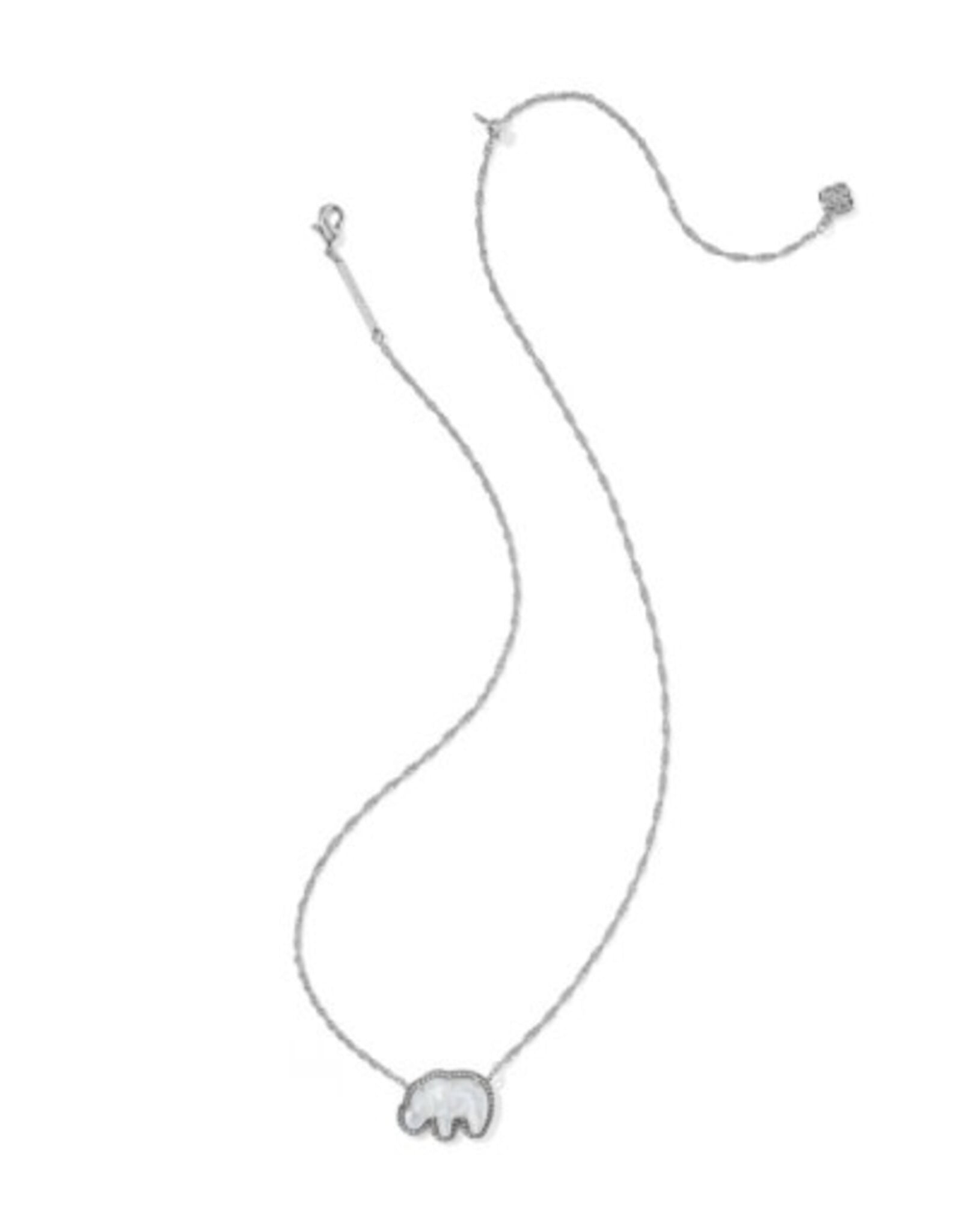ELEPHANT SHORT PENDANT NECKLACE