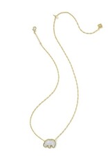ELEPHANT SHORT PENDANT NECKLACE