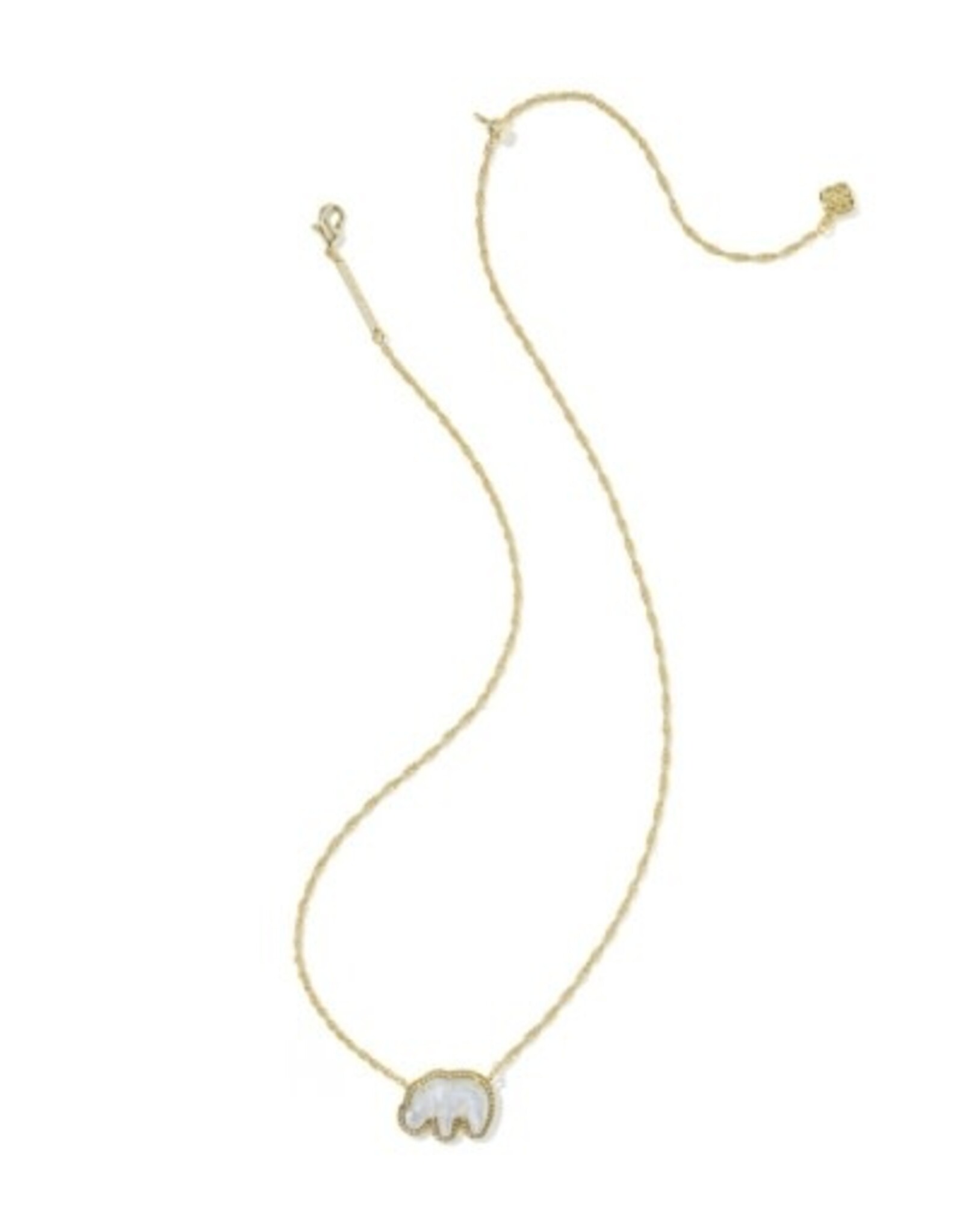 ELEPHANT SHORT PENDANT NECKLACE