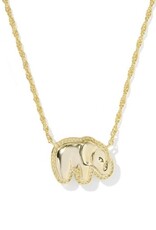 ELEPHANT SHORT PENDANT NECKLACE