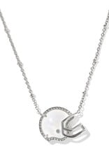 FOOTBALL HELMET SHORT PENDANT NECKLACE