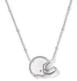 FOOTBALL HELMET SHORT PENDANT NECKLACE