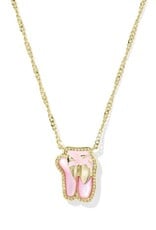 BALLET SHORT PENDANT NECKLACE