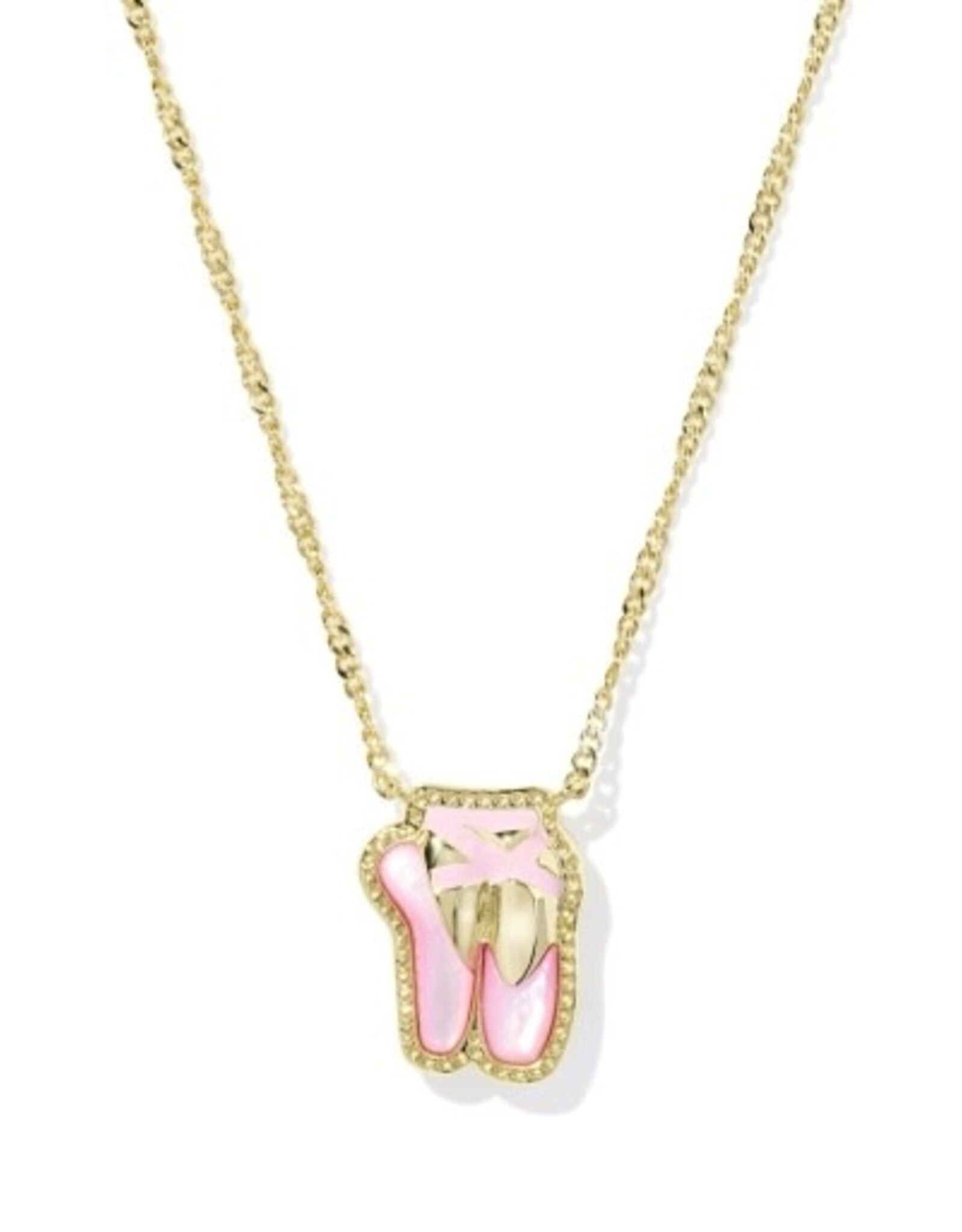 BALLET SHORT PENDANT NECKLACE
