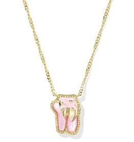 BALLET SHORT PENDANT NECKLACE