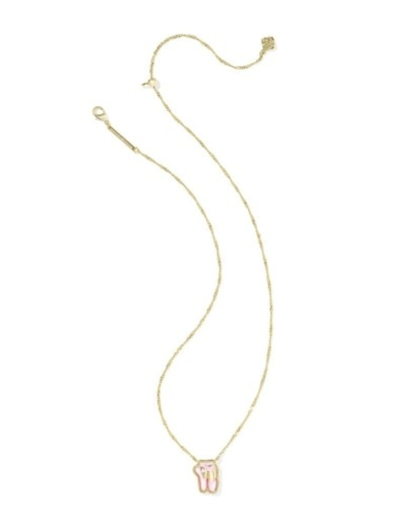 BALLET SHORT PENDANT NECKLACE