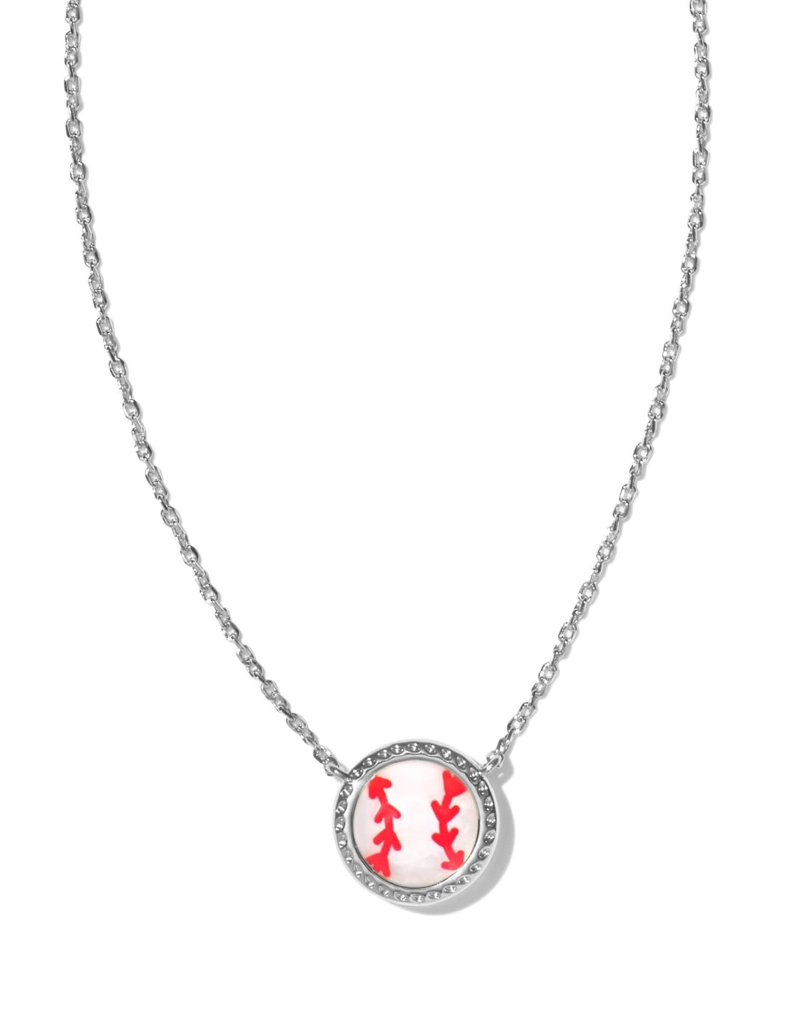 BASEBALL SHORT PENDANT NECKLACE