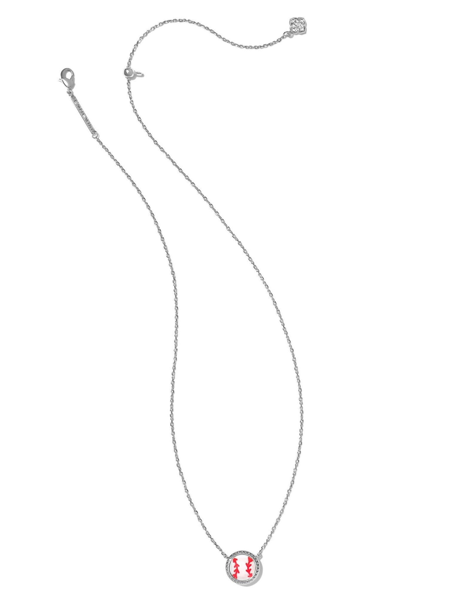 BASEBALL SHORT PENDANT NECKLACE