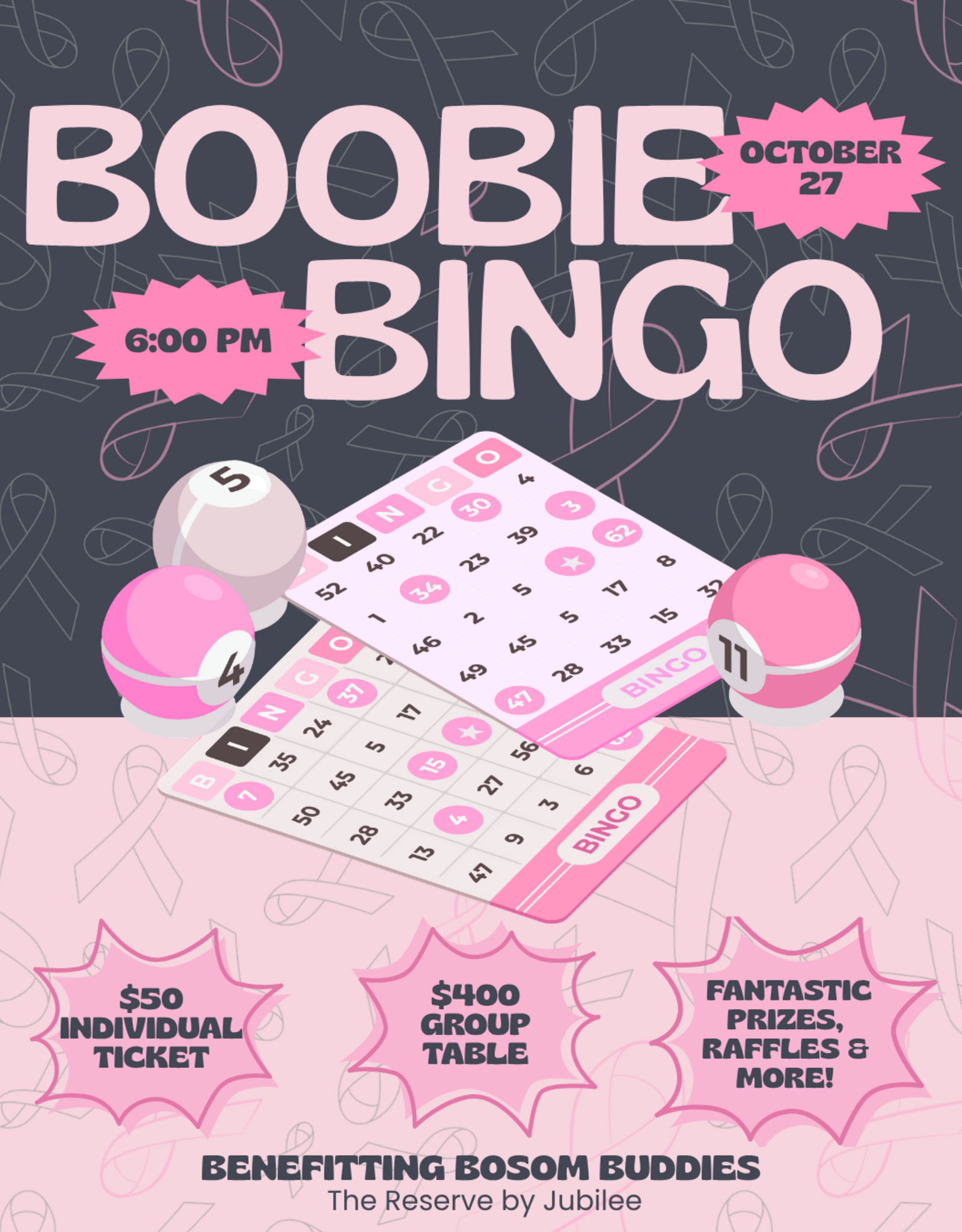 Boobie BINGO 2026 INDIVIDUAL