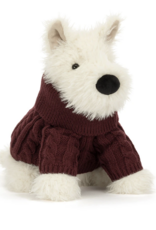 Munroe Scottie Dog Winter Jumper Outfit