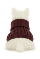Munroe Scottie Dog Winter Jumper Outfit