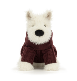 Munroe Scottie Dog Winter Jumper Outfit