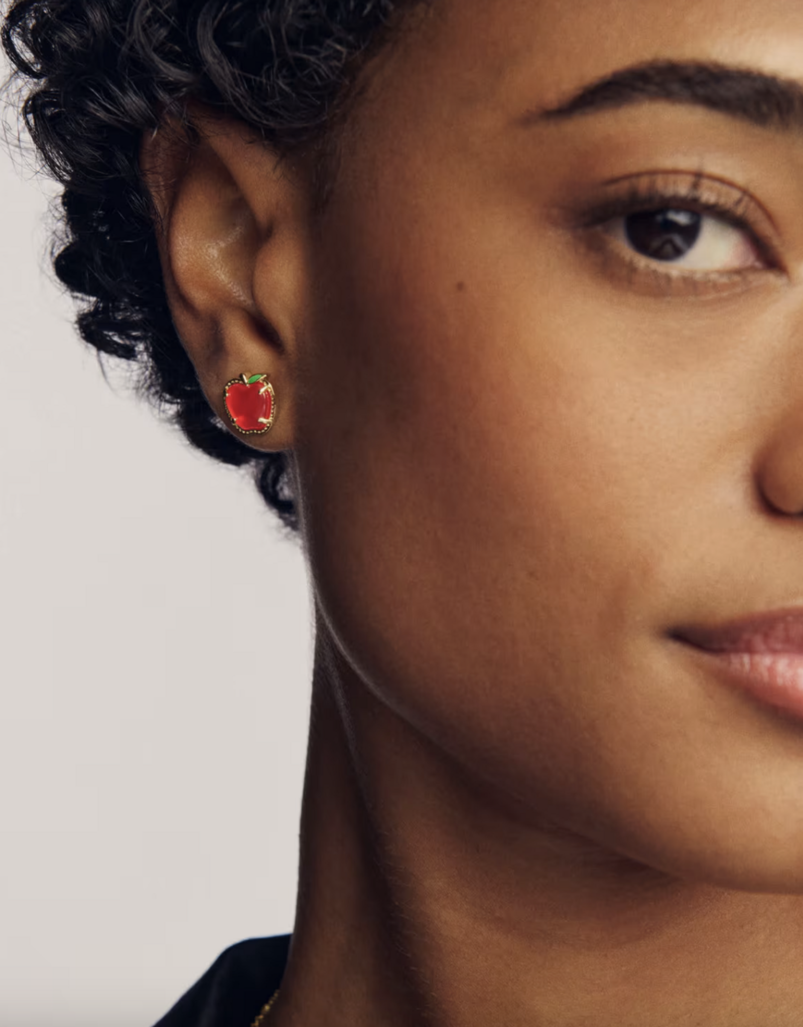 APPLE STUD EARRINGS
