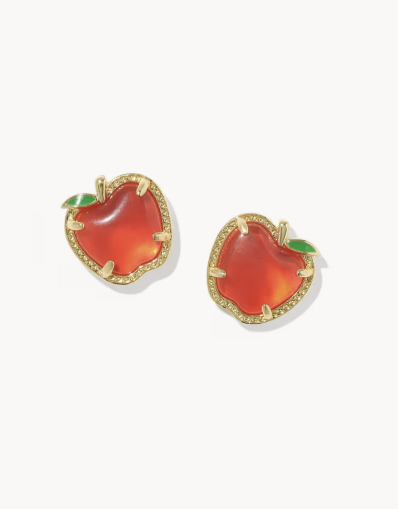 APPLE STUD EARRINGS