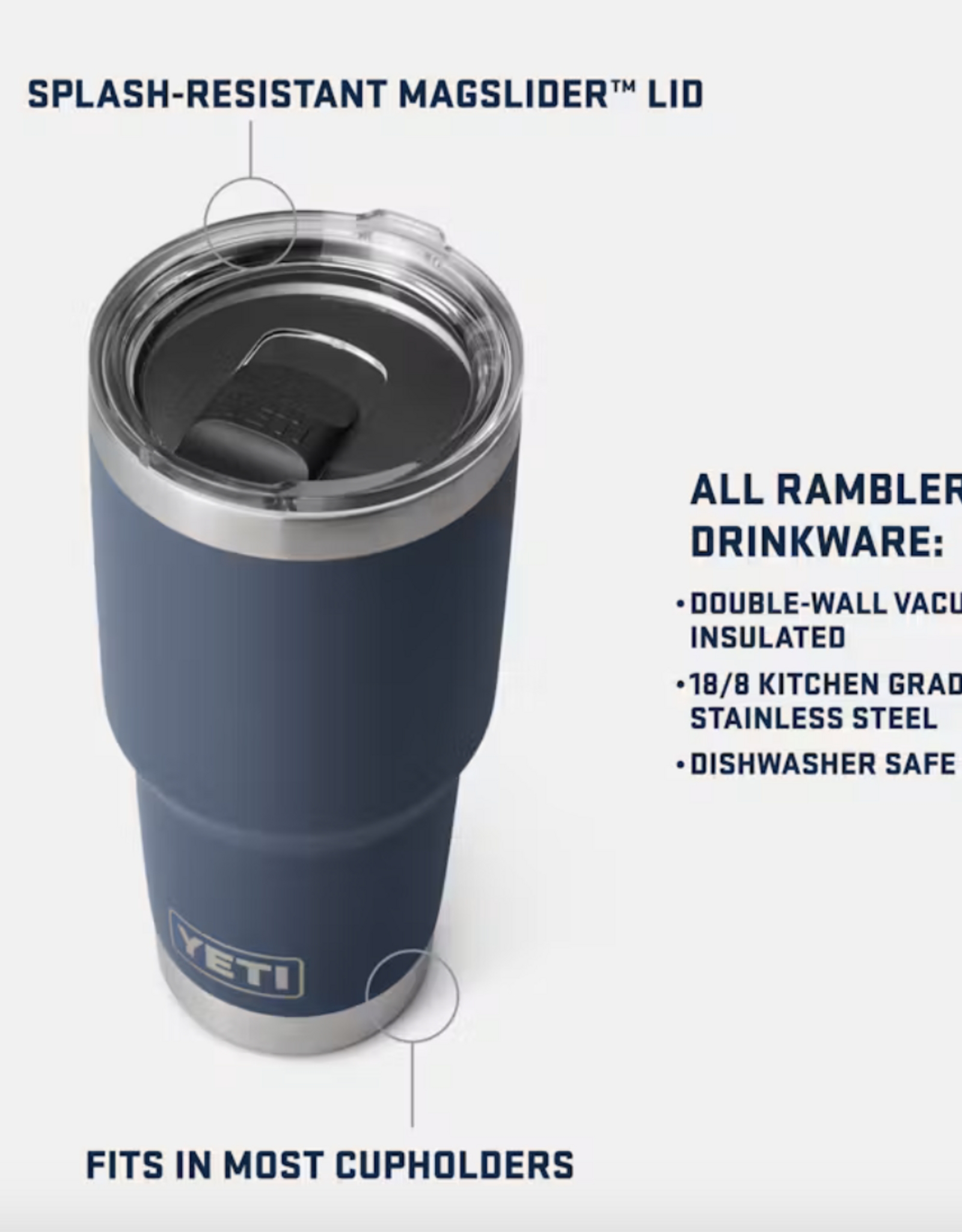 Rambler 30oz Tumbler Pace Purple
