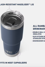 Rambler 30oz Tumbler Olive/King Crab Orange