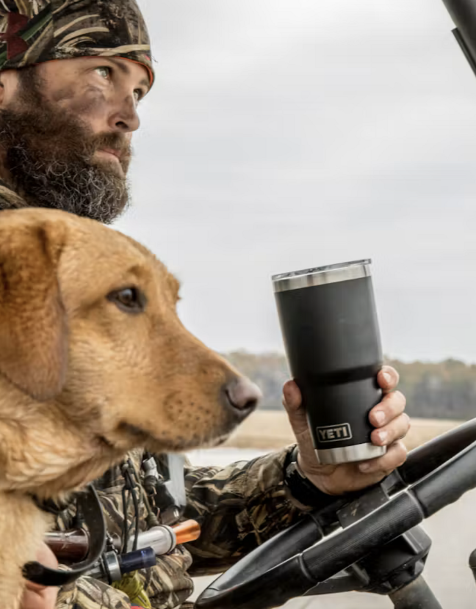 Rambler 30oz Tumbler Olive/King Crab Orange