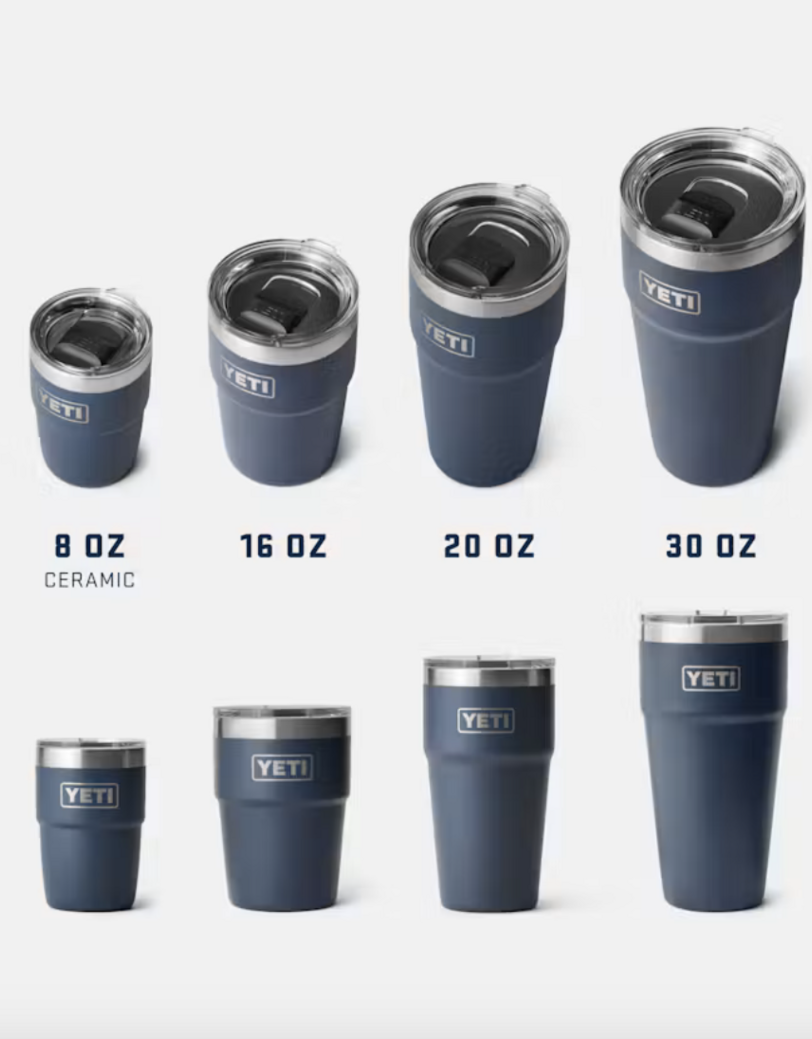 Rambler 16oz Stackable Cup Pace Purple