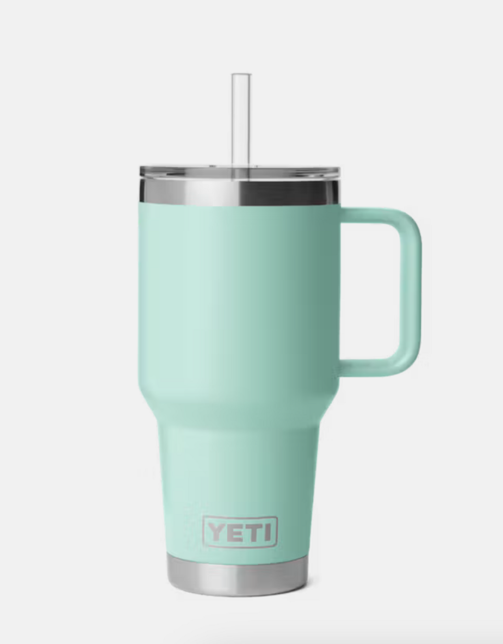 Rambler 35oz Straw Mug Seafoam