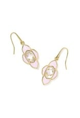 ABBIE MEDALLION SMALL DROP EARRINGS