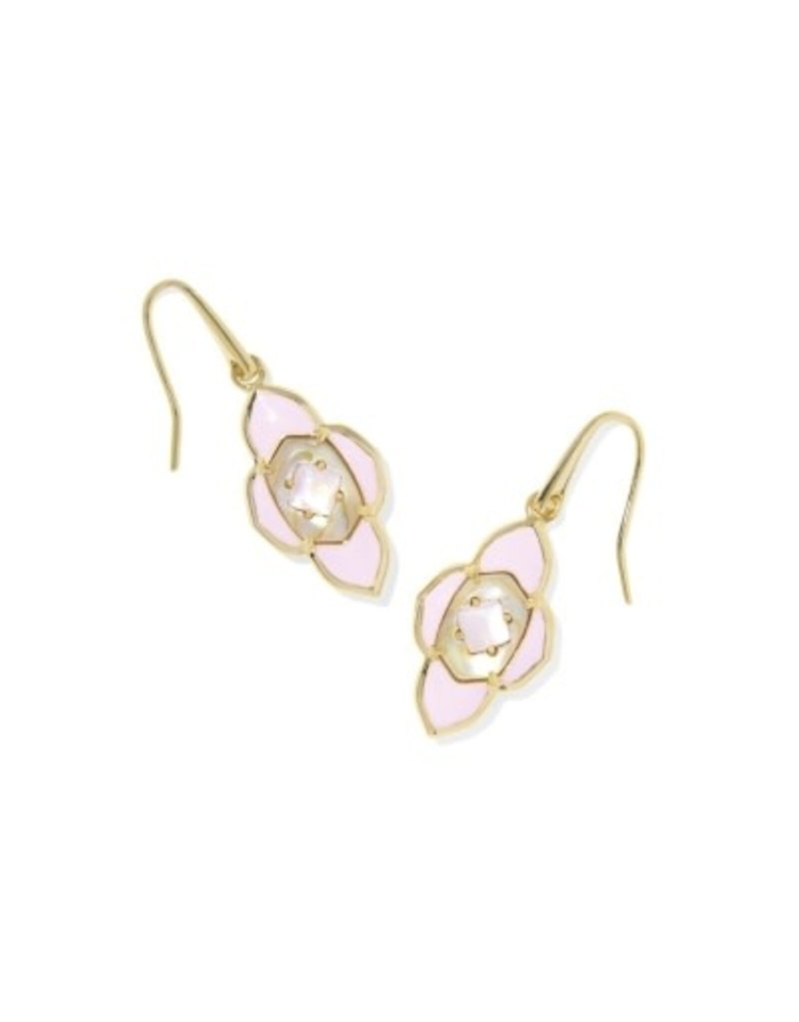 ABBIE MEDALLION SMALL DROP EARRINGS