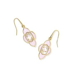 ABBIE MEDALLION SMALL DROP EARRINGS