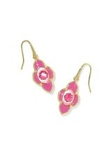 ABBIE MEDALLION SMALL DROP EARRINGS