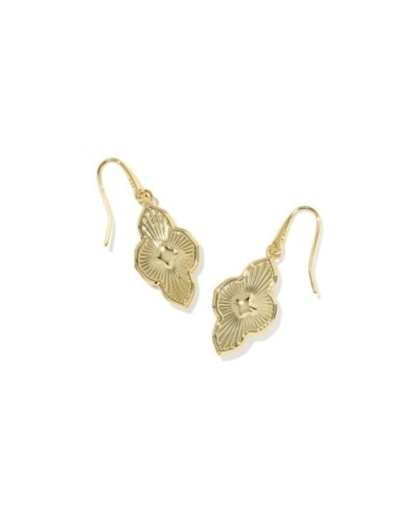 ABBIE MEDALLION SMALL DROP EARRINGS