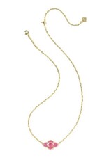 ABBIE MEDALLION SHORT PENDANT NECKLACE