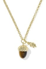 ACORN SHORT PENDANT NECKLACE