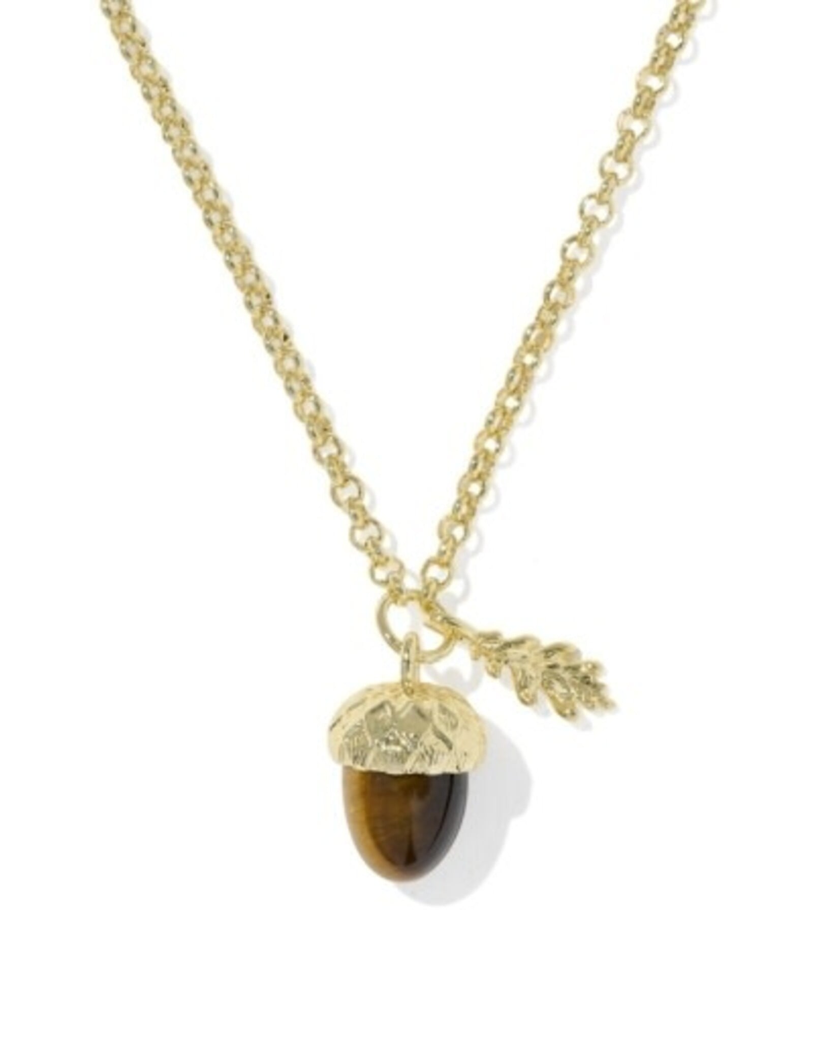 ACORN SHORT PENDANT NECKLACE