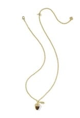 ACORN SHORT PENDANT NECKLACE