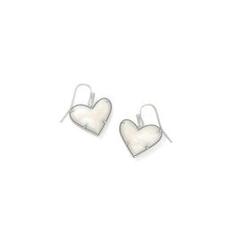 ARI HEART STATEMENT DROP EARRINGS