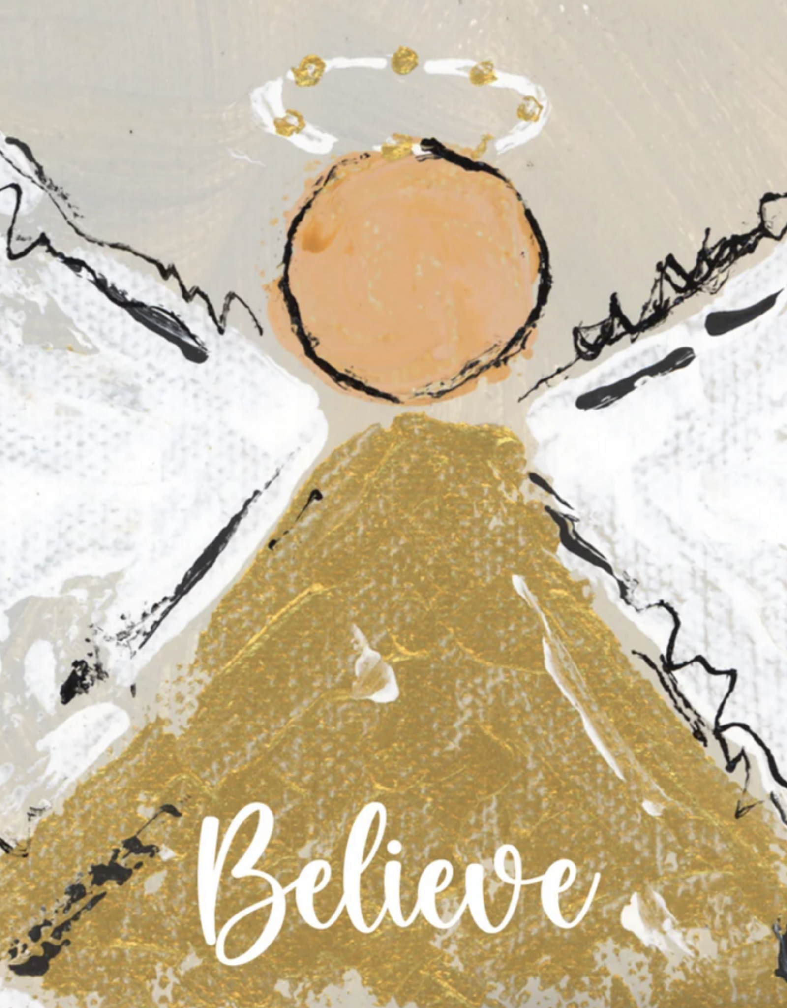 Canvas Believe Angel