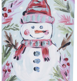 Canvas Merry Snowman