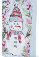Canvas Merry Snowman