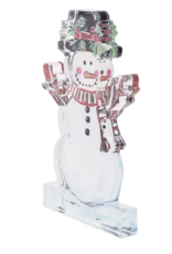 Acrylic Stand Holly Jolly Snowman